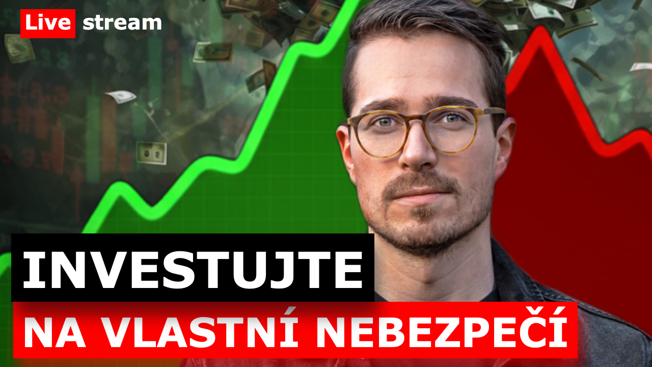 🔴 Živě 8. 12. od 19:00: KDO NEINVESTUJE, TEN BREČÍ