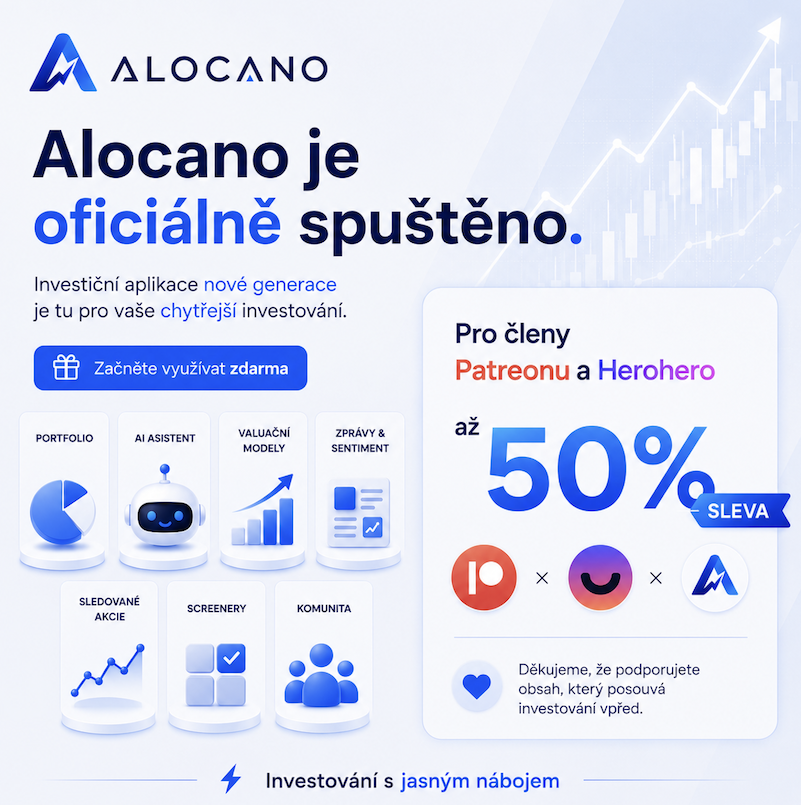 ⚡️ Alocano investiční aplikace