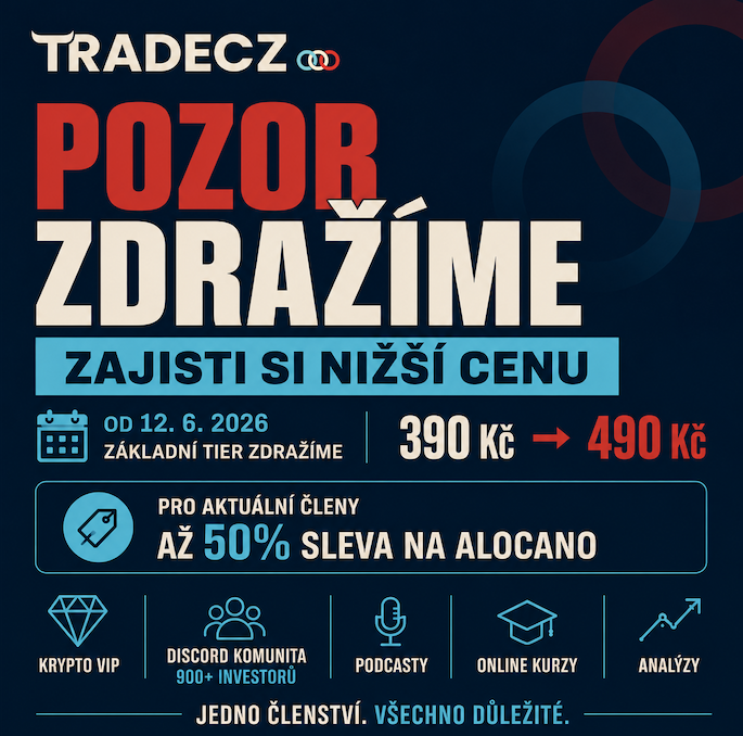 ⚡️ Alocano investiční aplikace - zdarma pro všechny!