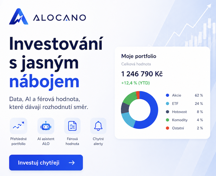 ⚡️ Alocano investiční aplikace