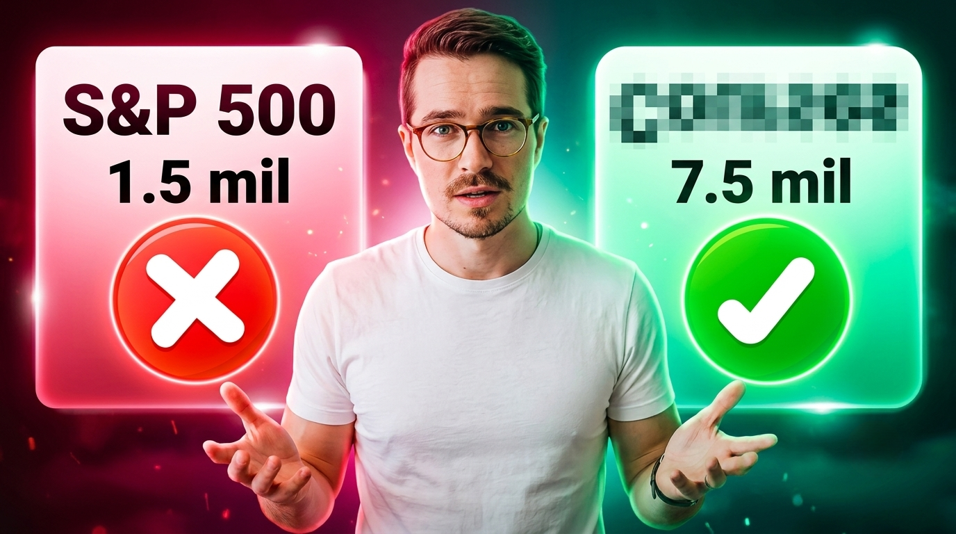 💰 S&P 500 VÁS BOHATÝMI NEUDĚLÁ
