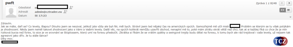 Recenze na Powerful Trader klub, TradeCZ