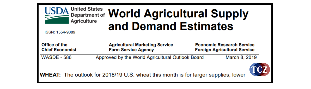 WASDE report vydávaný USDA pro komodity