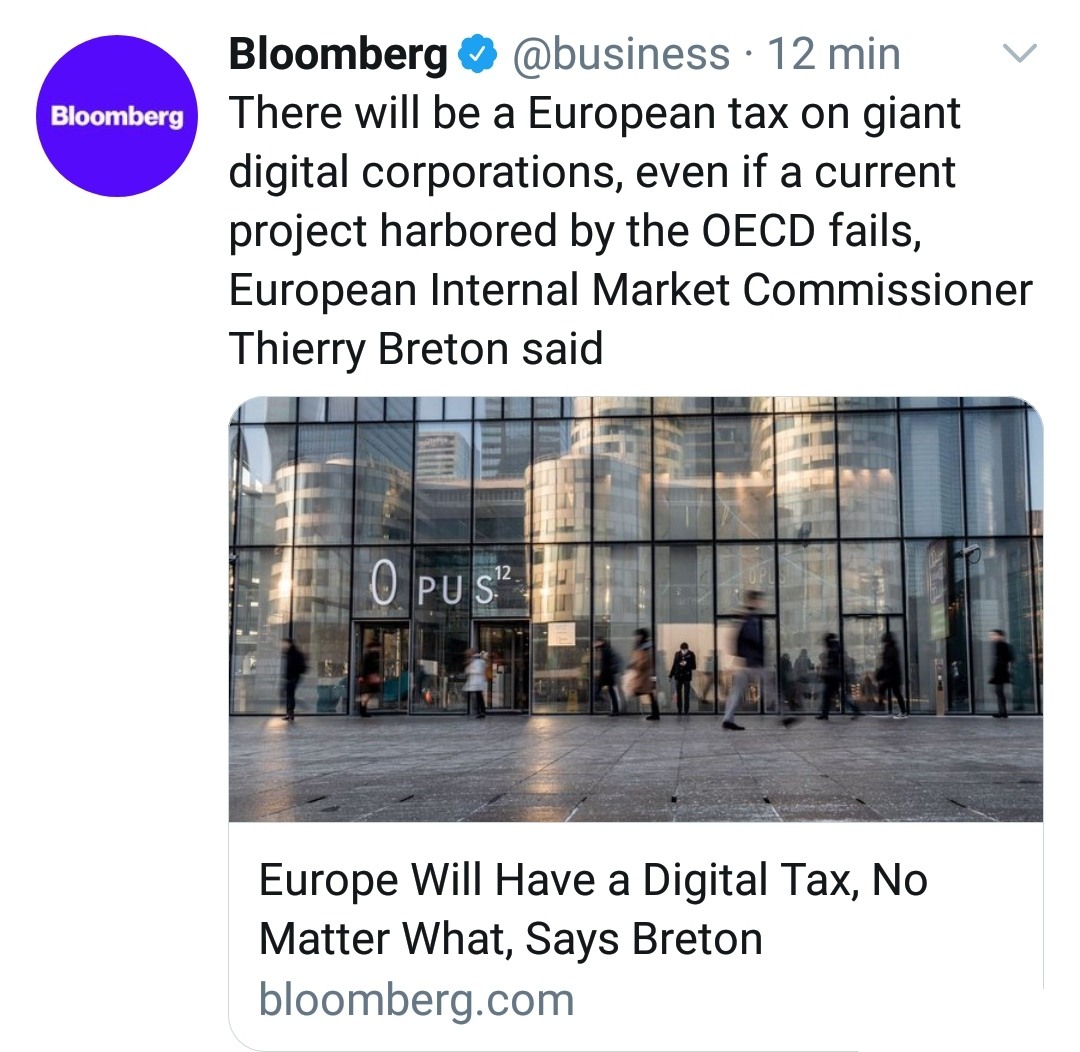 Digitální daň Google, Facebook