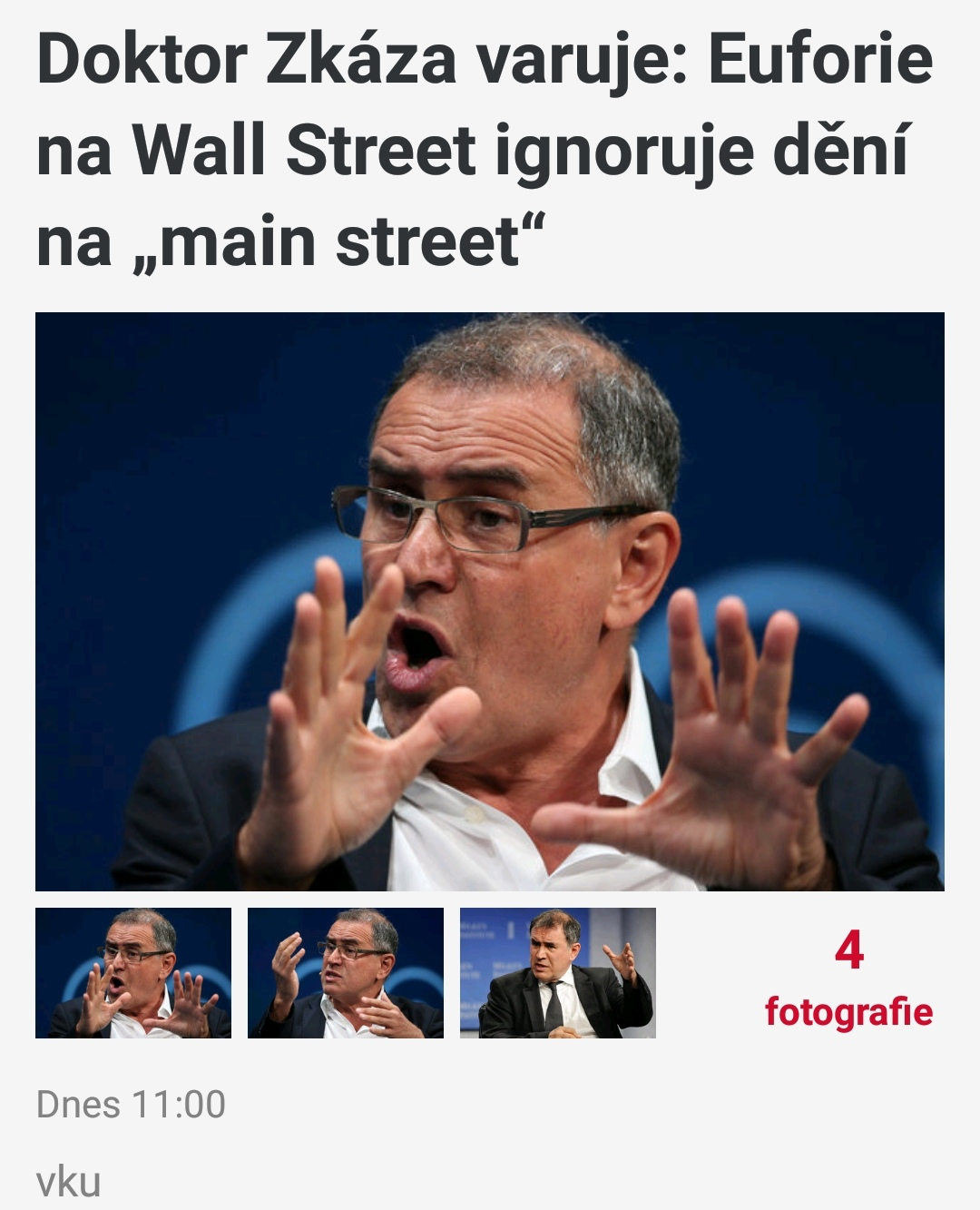 doktor zkáza wall street