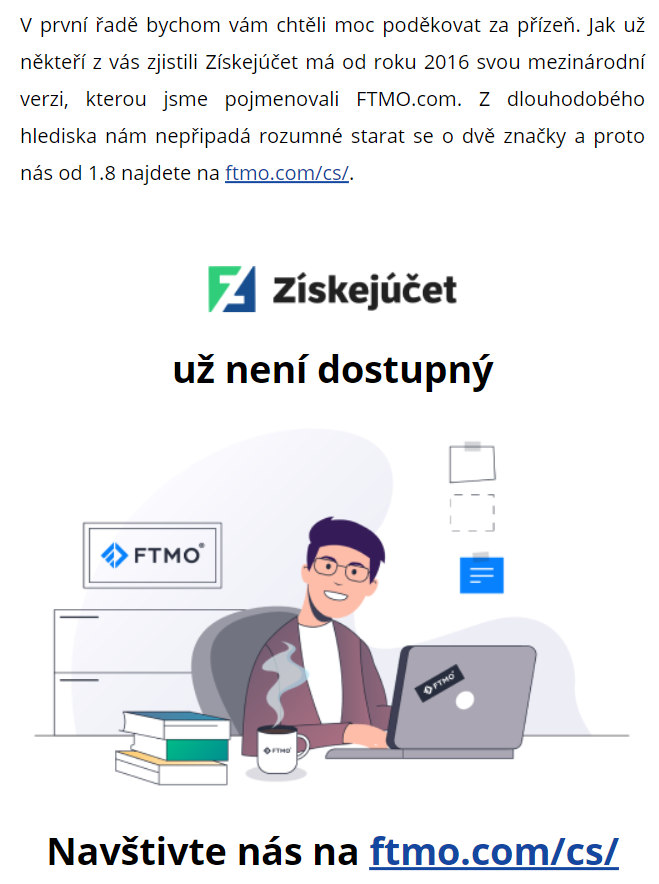 FTMO recenze | TradeCZ