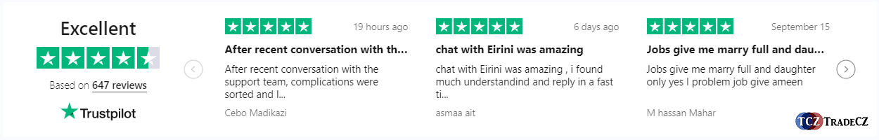 Recenze NAGA trustpilot