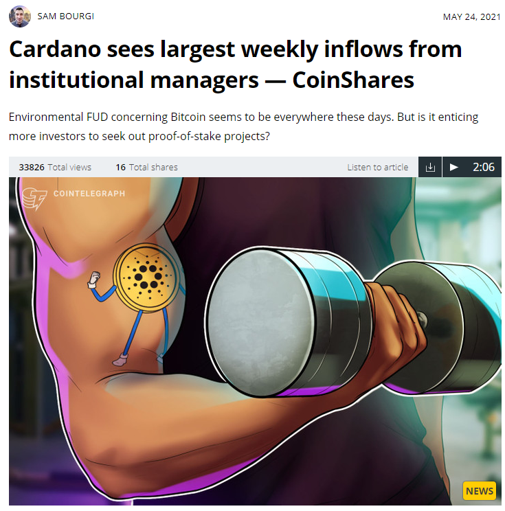 Investice do Cardana