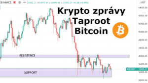 Bitcoin čeká aktualizace taproot, krypto zprávy a technická analýza BTC
