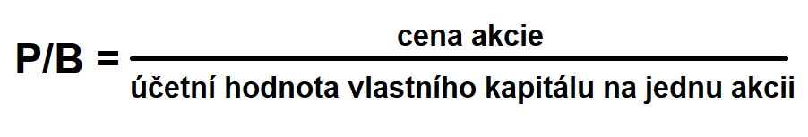P/B výpočet