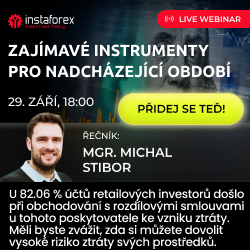 InstaForex webinář