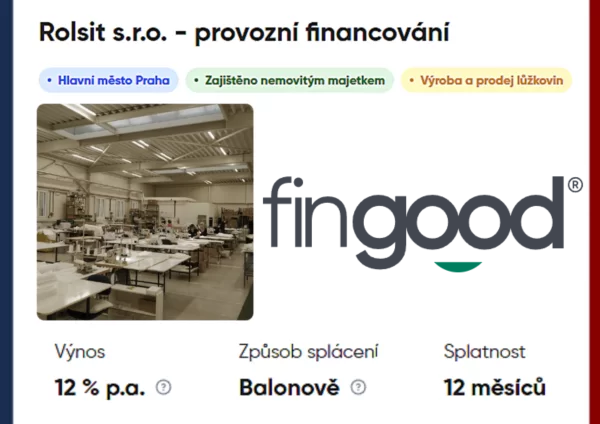 Fingood investování
