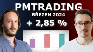 Obchodní výsledky Live Tradingu akcií, komodit a DAXu – měsíční zhodnocení reálného Forex účtu o 2,85 %