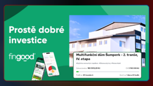 Alternativní investice s Fingood – Multifunkční dům Šumperk – 2. tranše, IV. etapa