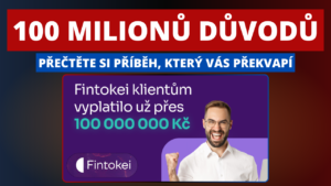 Ve Fintokei jsme vyplatili už přes 100 mil. korun – zde je příběh jednoho z našich obchodníků