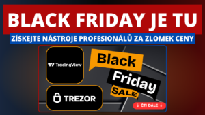 Ušetřete až 70 % na TradingView a zabezpečte své kryptoměny s Trezorem za hubičku v rámci Black Friday!