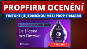 Fintokei přebírá cenu za nejoblíbenější brokerem podporovanou prop firmu