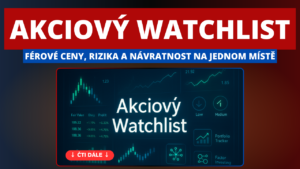 Jak na portfolio tracker a akciový watchlist – návod