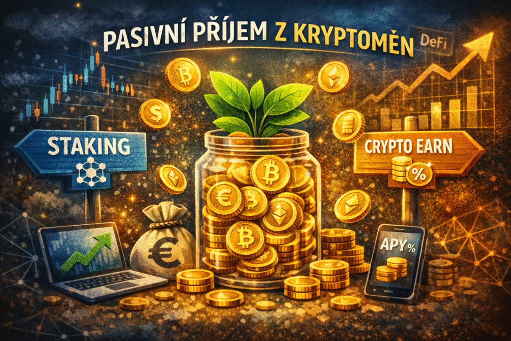 pasivní příjem z kryptoměn | TradeCZ