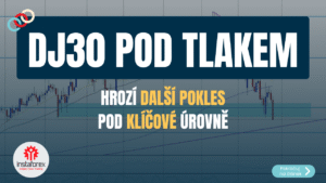 Index DJ30 ztrácí téměř 10 procent od historického maxima