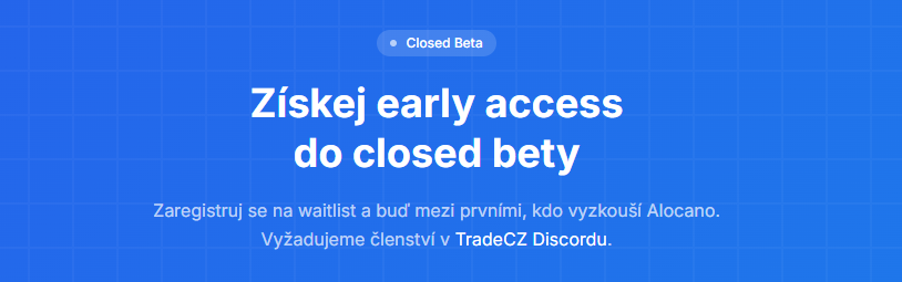Platforma Alocano | TradeCZ