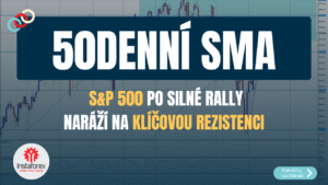 S&P 500 po silném růstu naráží na klíčovou bariéru