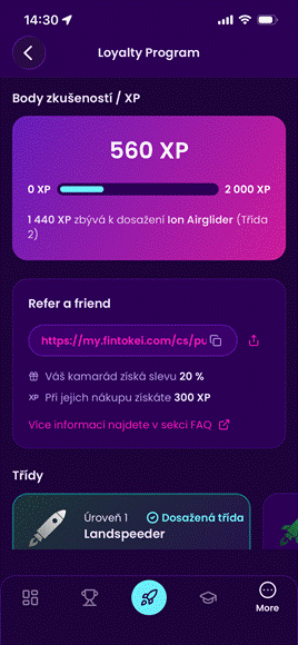 Nová fintokei app | TradeCZ