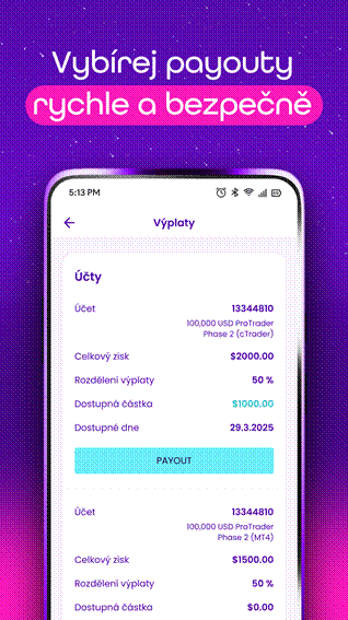 Nová fintokei app | TradeCZ